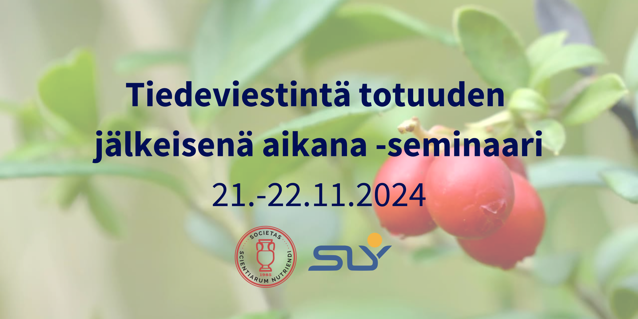 Tiedeviestintä totuudenjälkeisenä aikana -seminaari